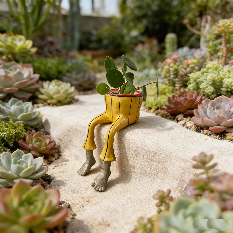 The Plant Parent - وعاء زهور سيراميك مبتكر على شكل
