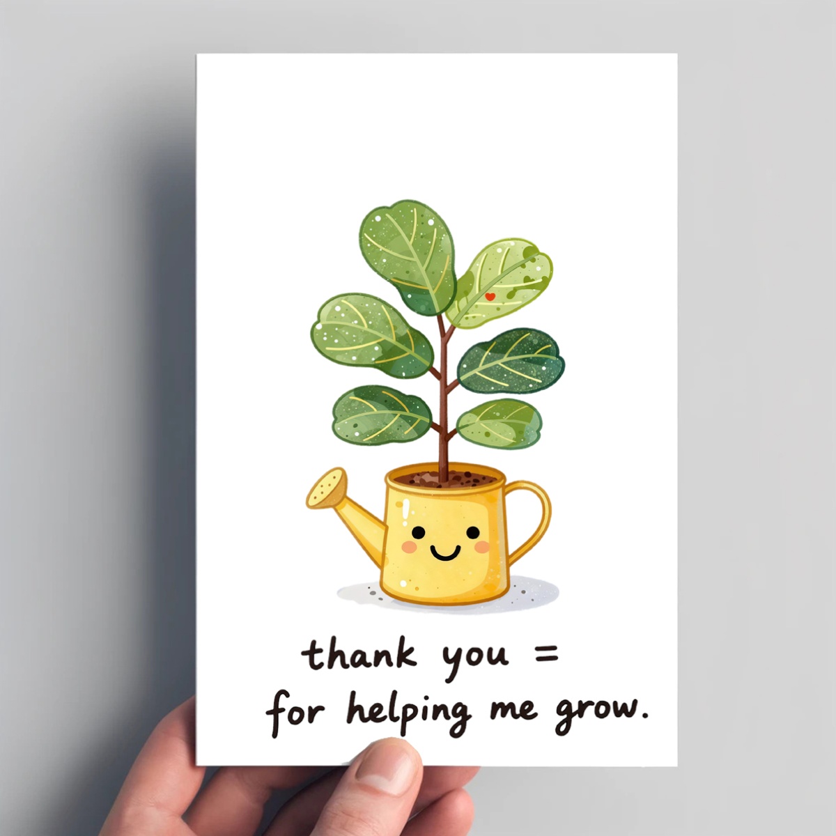 بطاقة شكر حلوة ودافئة للمعلمين - مراجعة The Plant Parent وسعره