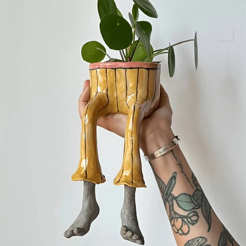 وعاء زهور سيراميك مبتكر على شك - مراجعة The Plant Parent وسعره